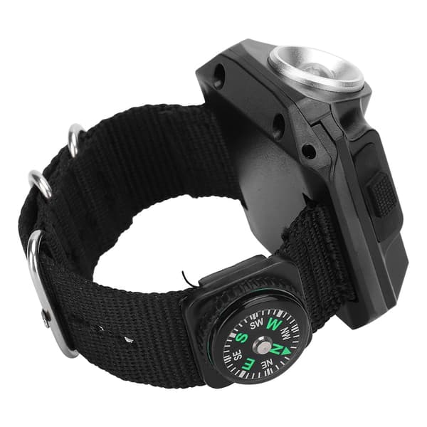 Multifunktionell LED-armledslampa med elektronisk klockdisplay