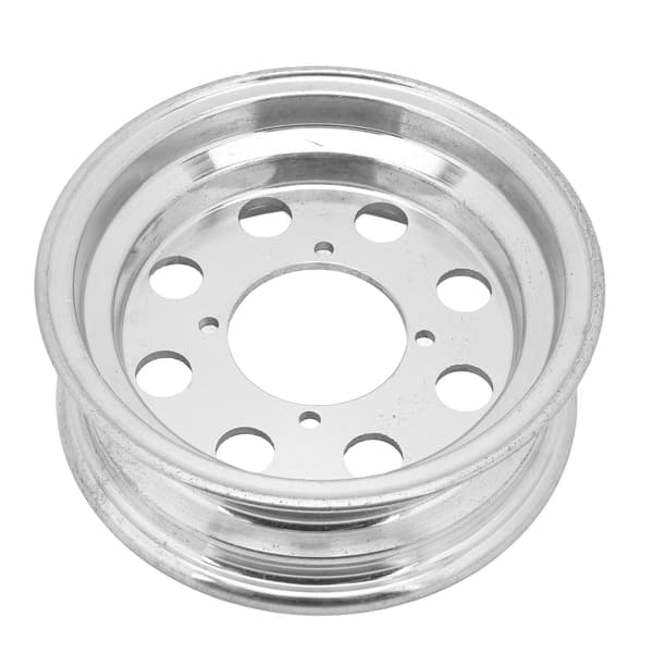 Polerad Motorcykelfälg i Aluminiumlegering Framhjul Monkey Z50 Q50 8 tum Däckbyte