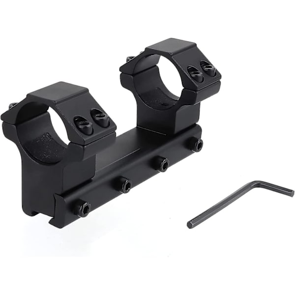 Aluminium Tactical High Profile 25.4mm Scope Rings 11mm Weaver/picatinny Dovetail Rail Mount Rings Scope