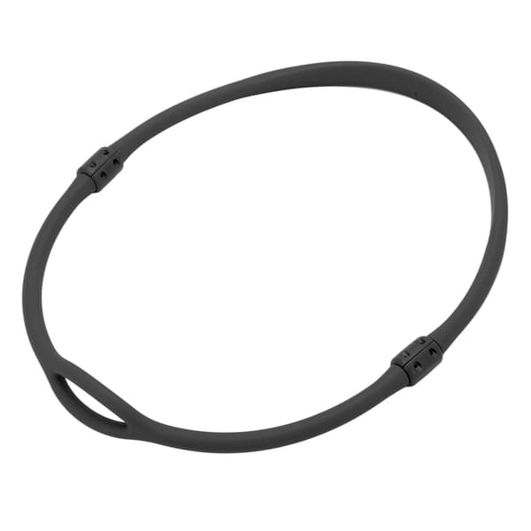 Silikoninen sukellusregulaattorin pidikekaulakoru 80CM musta sukellustarvike