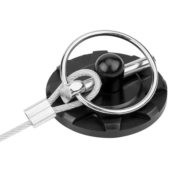 Universal Sort CNC Aluminium Legering Bil Racing Hætte Pin Lås Kit