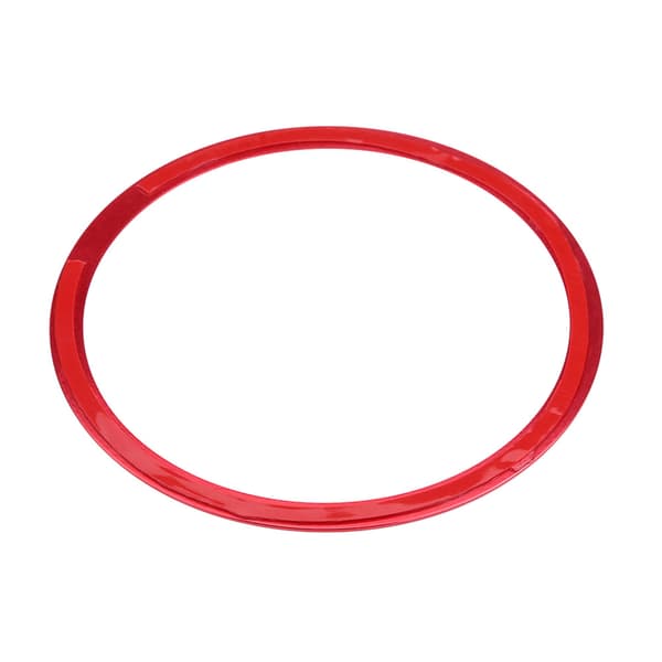 Ratfælg Ring Trim i Aluminium Legering til Audi A1 A3 A4 A5 A6 Q3 Q5 Rød