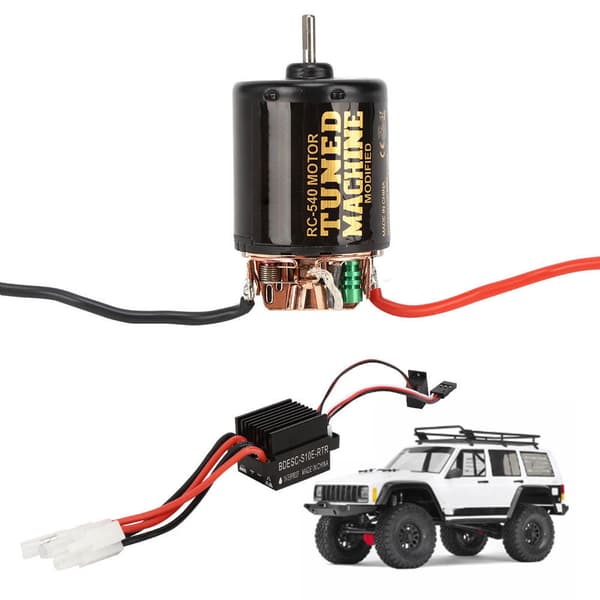 RC Model Bil Universal 540 Børstemotor 45T med 320A Børste ESC RC Dele Tilbehør