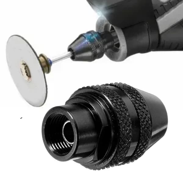 Borepatronadapter 0,3 mm til 3,2 mm Rustsikker elektrisk drilltilbehør for husholdningsbruk