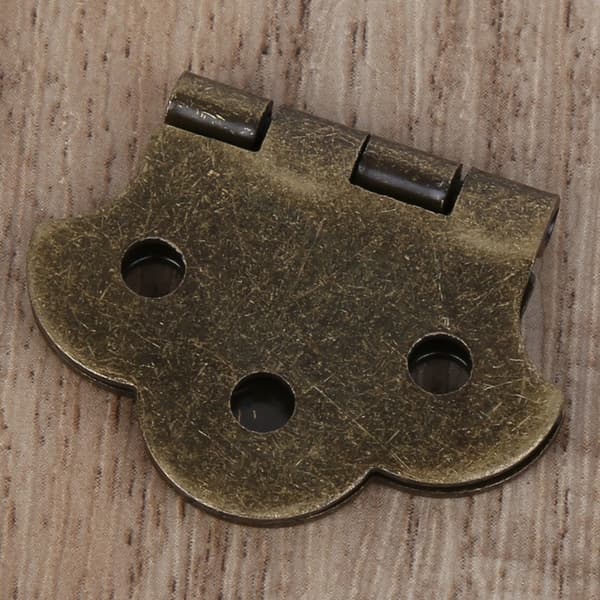 Brons Lättvikt Metall Gitarr Stallstycke för 3-strängade Cigar Box Gitarrer