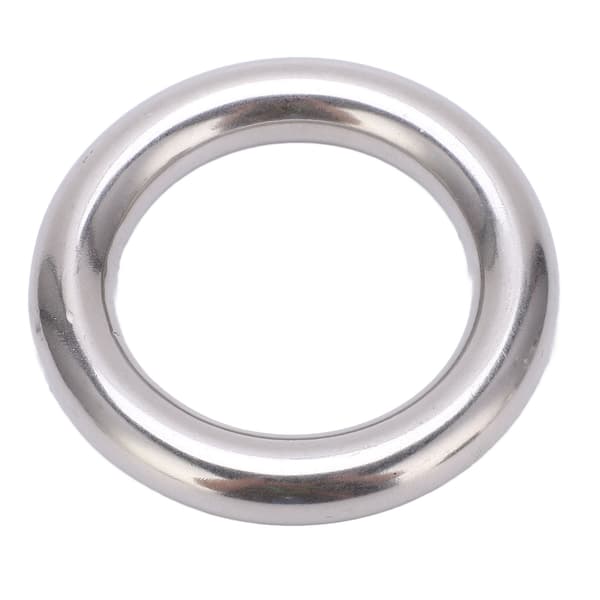 10x40mm Rustfrit Stål Svejset O-ring til Dykning Navigation Hængekøjer Tasker