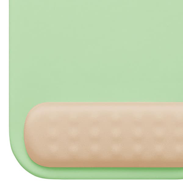 Håndleddsbeskyttelse Musematte Silikon Polyuretanfiber Myk Hudvennlig Kontor Datamaskin Musematte Grønn Lys Khaki