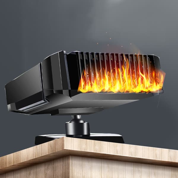 Bilvarmer Vifte Frontrute Snø Tåke Avfukter DC12V/24V