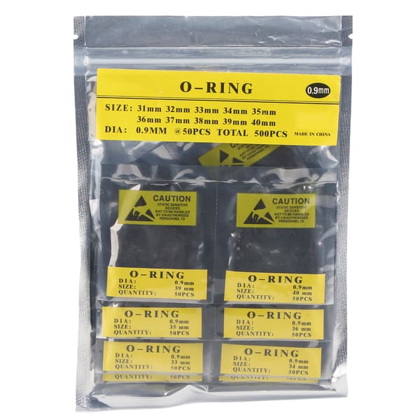 Vanntette Runde Urpakninger O-ring Skiver Tilbehør 0,9 mm Tykk