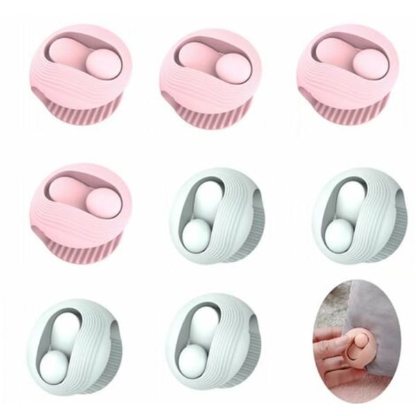 Dyneholderclips Holder hjørnerne af dynebetrækket på plads Nåleløse clips Sheet Clips Quilt Fixer Plast Tøjklemmer Fi