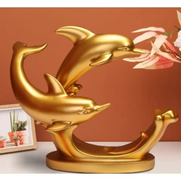 Vinställ Europeisk kreativ inredning vardagsrum vinskåp heminredning inflyttningsfest present harts hantverk ,guld