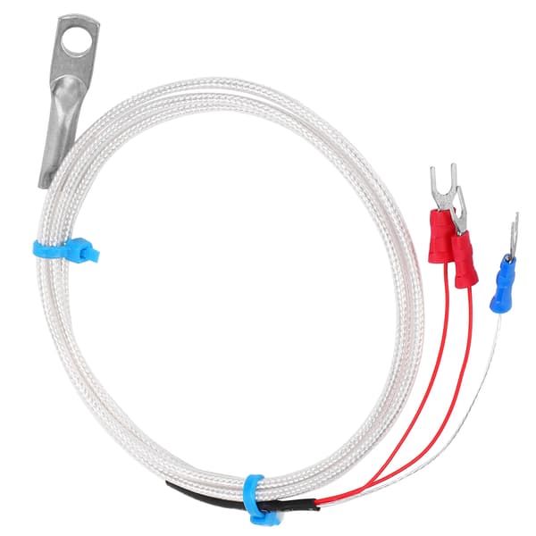 PT100 Termistor Temperatursensor Sond 3m Runt Hål Patch Typ Noggrann Mätning