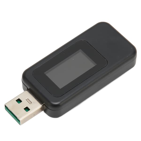 USB-tester digital LCD-skjerm strømmåler 0-6,5A 4-30V spenning strøm multimeter