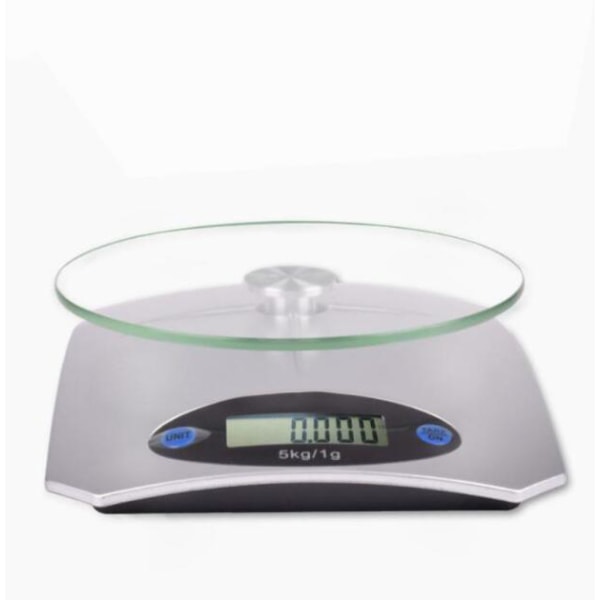 Elektronisk våg 5 kg/1g hushållsmat köksvåg mini smyckesvåg liten elektronisk köksvåg,