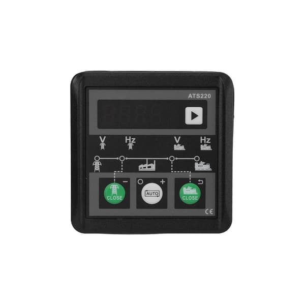 Automatisk brydermodul til strømstyring af strømforsyning med LED-display