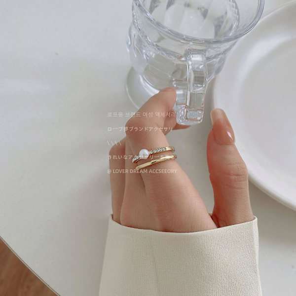 Ring Metallic Element Metallic Element Girls&#39; Modesmycken Ac1980