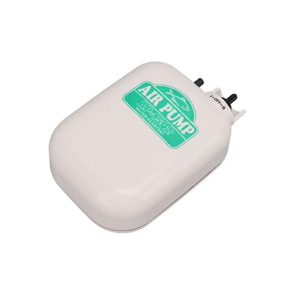 Portabel Batteridriven Tyst Akvarium Luftpump med Stenrör för Utomhusfiske