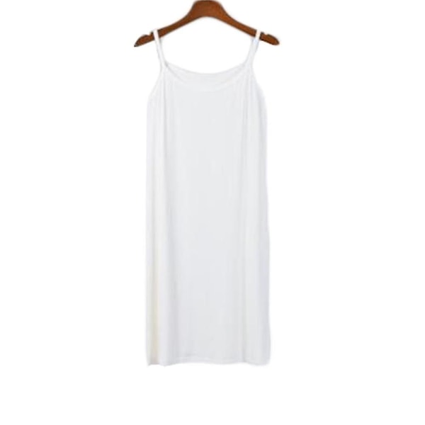 Naisten Camisole-mekko White Regular M