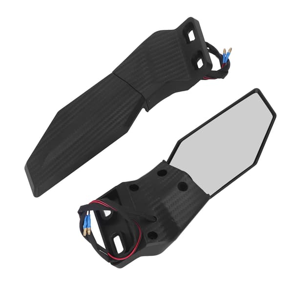 Ninja 400 650 Kolfiberstil LED Blinkers Sidobackspeglar