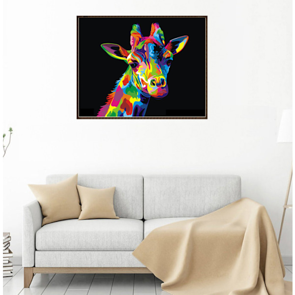 Full diamond painting, målning av vuxna kattnummer, 5d diamantbroderi, handbroderi av canvastyg, mycket lämplig för hem/vardagsrum/sovrum/off