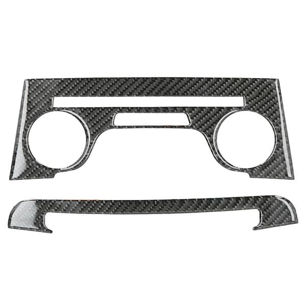 4 stk. kulfiber AC udluftningsramme til Dodge Charger 2011 2012 2013 2014
