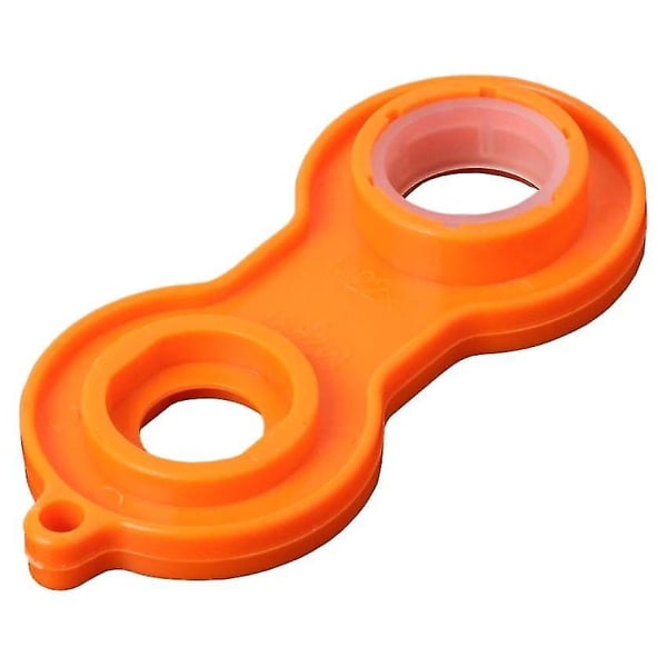 Luftare skiftnyckel Kran Avlägsningsverktyg för luftare (1 stycke, orange)