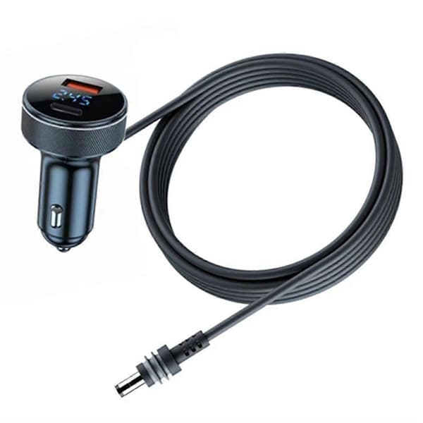 Starlink Mini strømkabel med 12v-24v cigarettænderadapter 2m