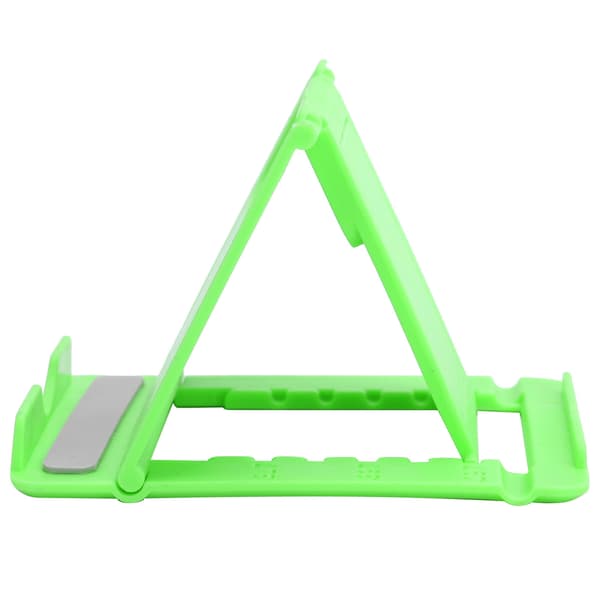 Bærbar Foldbar Mini Desktop Mobiltelefon Stand Holder Grøn