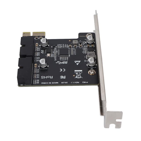PCIE til USB 3.0 19 20 Pin Interface Udvidelseskort X4 X8 X16 Riser Ph62 Samlet Højde