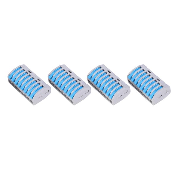 50 st PCT-218 Snabbkopplingsplint 1 In 7 Ut Blå