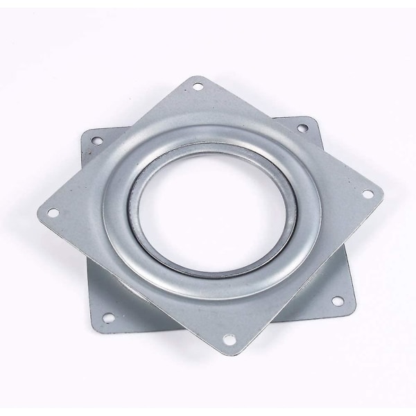 Svängbar svängplatta - 4&quot; Square Metal Lazy Tv Turntable Stand Bord Metallverktyg