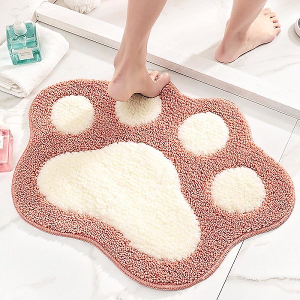 liukastumista estävä ovimatto, kodin oven makuuhuoneen matto pink