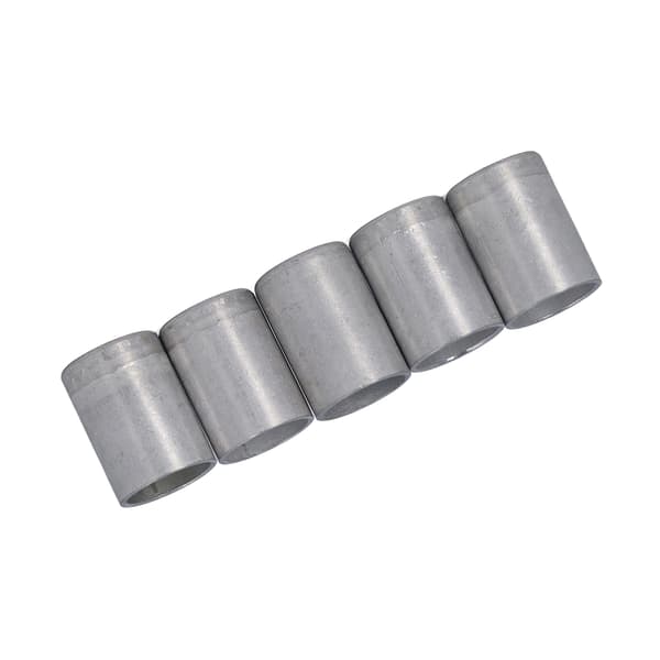 20 stk. Aluminium AC Slange Rør Konnektor Dæk Rørfitting Hætte 1/2 Tomme