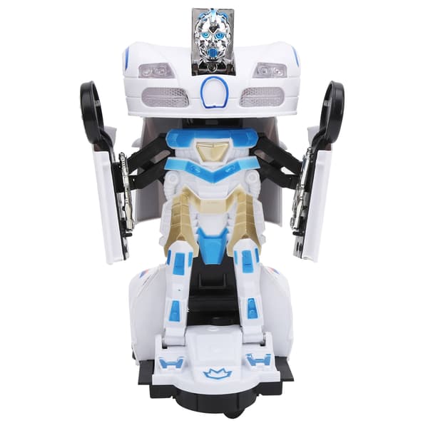 Transformerende RC Racing Bil Robot Leke med Lys - 2 i 1 Kult for Barn