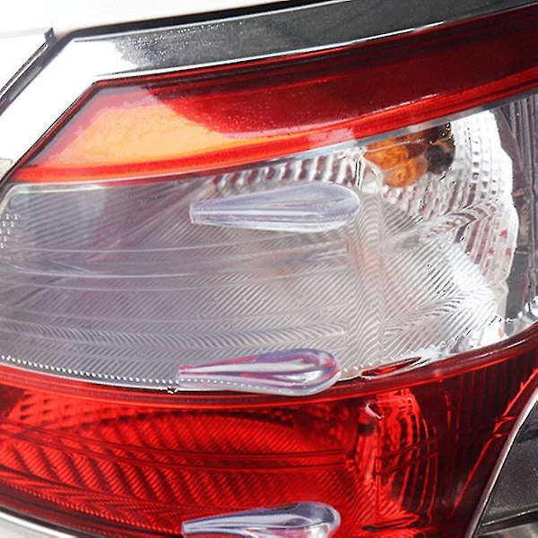 Transparent Anti Collision Sticker Bil Auto Baglygte Sticker Bumper Strip Airflow Sticker