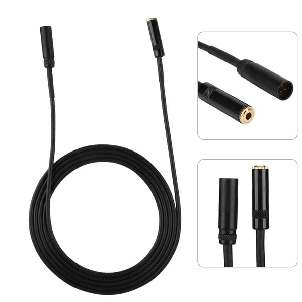 3,5 mm hun til Mini XLR han lydkabeladapter 2 m til kamerafotoudstyr