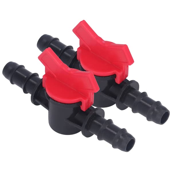 2 stk. ABS Flow Control Valve Vannstoppkontroller Regulator Brytersett 12mm 0.47in