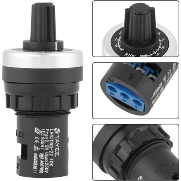 VSD Rotary Potentiometer Kit 10K Variable Speed ​​Potentiometri