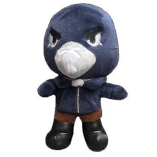 Lisa Doll Hand Game Wilderness Chaos Card Doll Doll Toys Brawl Stars Standing Plysj A black duck doll