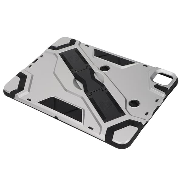 Stötdämpande TPU skyddsfodral för IOS Tablet Pro Silver Multifunktionsskydd