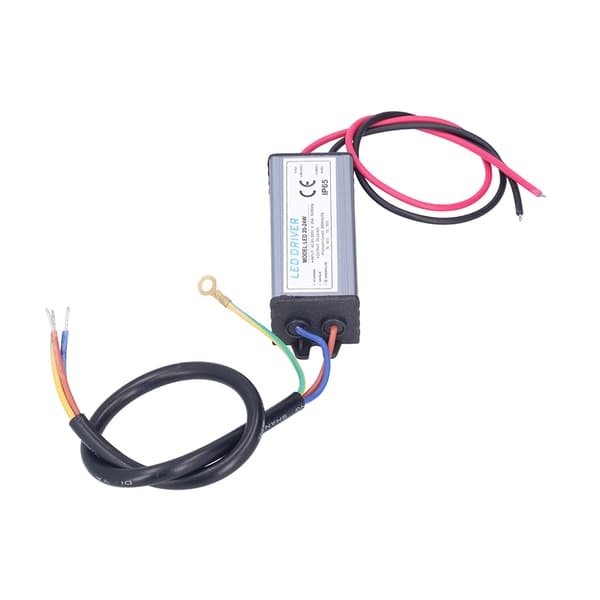 IP65 Vanntett LED Driver Thunder Automatisk Beskyttelse Værbestandig Kabinett Transformator