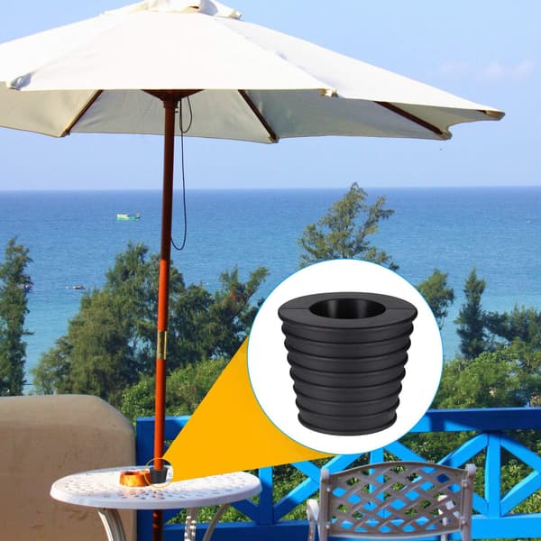 Parasol Kegleholder, til Terrassebordhul og Stabilisering