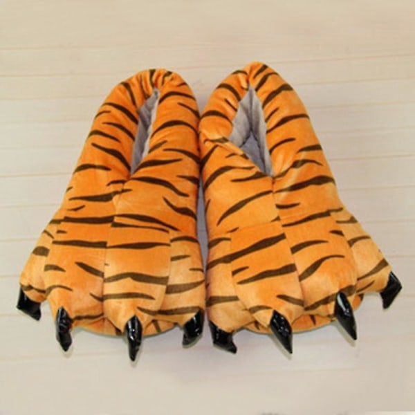 Halloween Cosplay Sko Animal Claw Monster Feet Tøfler Tiger 35-39