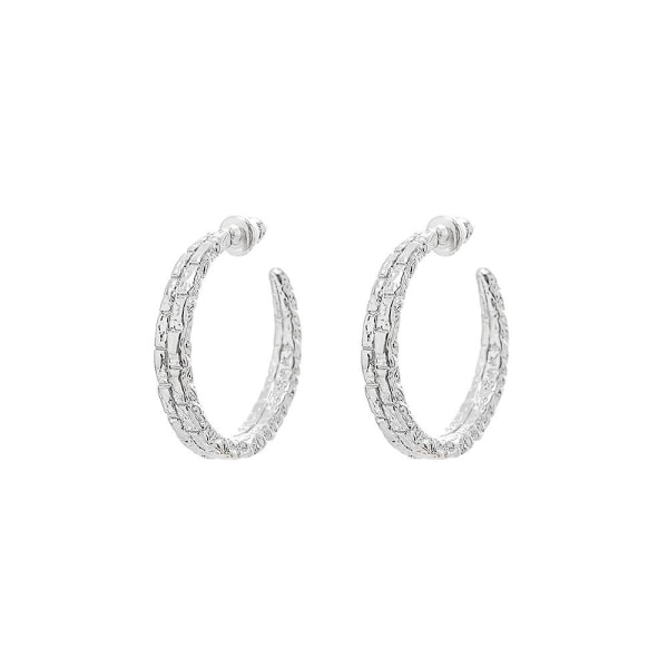 Ørering C Stud Circle Hoops Modesmykker Ac7188