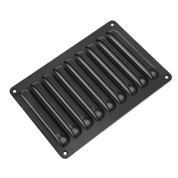 RV Grill Ventilationspanel M5 ABS Sort Professionelt Universal Yacht Bus Tilbehør