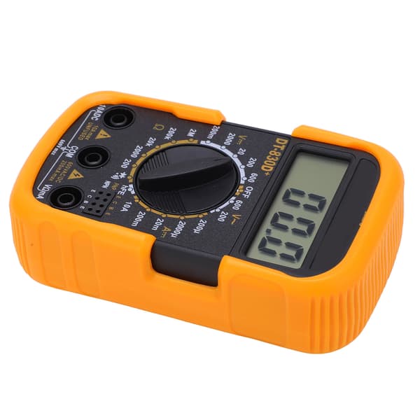 Bærbar digital multimeter DT830D+ for spenningstesting i laboratorium og fabrikk