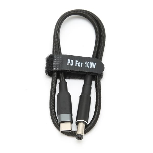 JORINDO 100W USB C til DC 5.5x2.1mm PD Strømadapterkabel 3 Meter