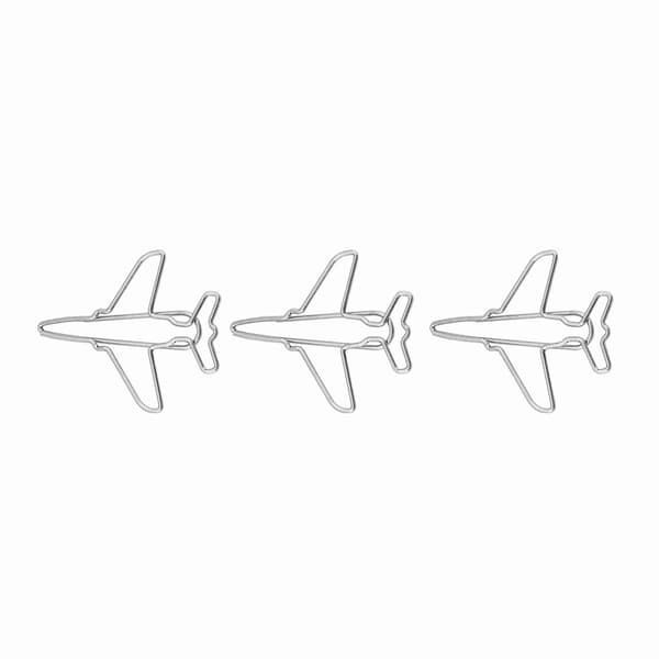 Flyveplansclips - 10 stk Sæt til at organisere dokumenter