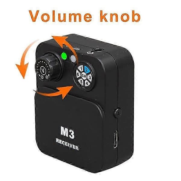 MX-M3 Bärbart trådlöst in-ear-övervakningssystem för scen 1 TX & 1 RX 26-27