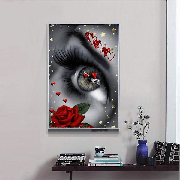 5D Diamond painting, Gör-det-själv-dekoration, Julklapp, 30*40Cm